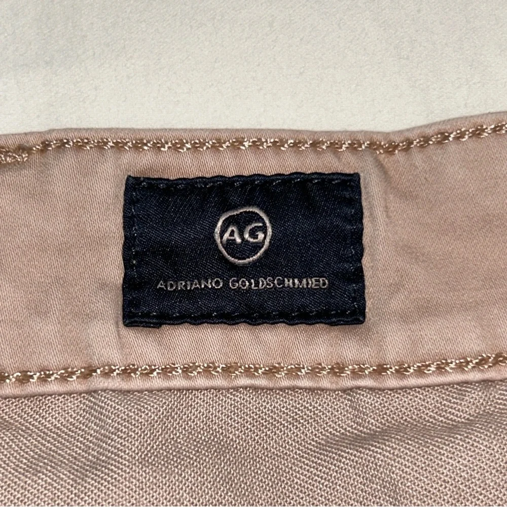 Men’s AG Adriano Goldschmied Wanderer Slim Trouser Shorts 36R Dusty Rose Brown - Picture 6 of 15